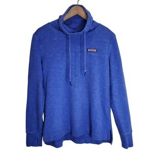 Vineyard Vines Sweater Women's XS Martha's Drawstring Pullover‎ Top Blue